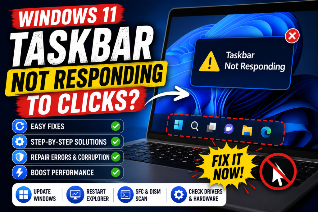 Windows 11 Taskbar Fixes