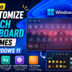 Customise Windows 11 Touch Keyboard Themes