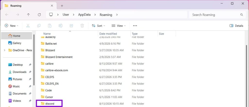Refresh the Application