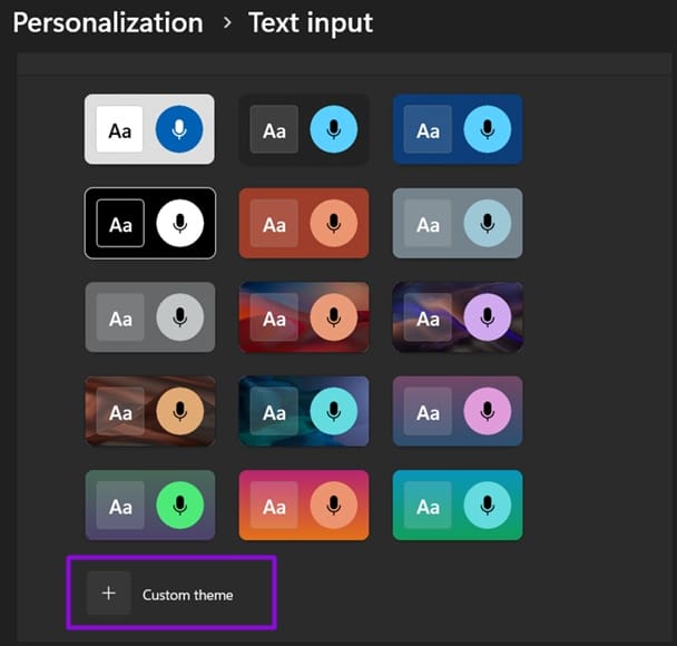 Create a Custom Touch Keyboard Theme