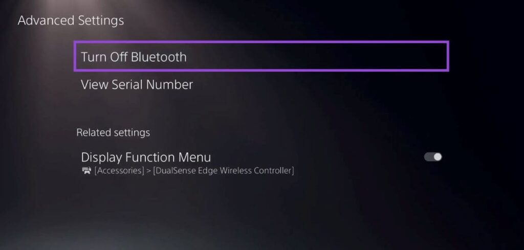 Disconnect or Forget Devices