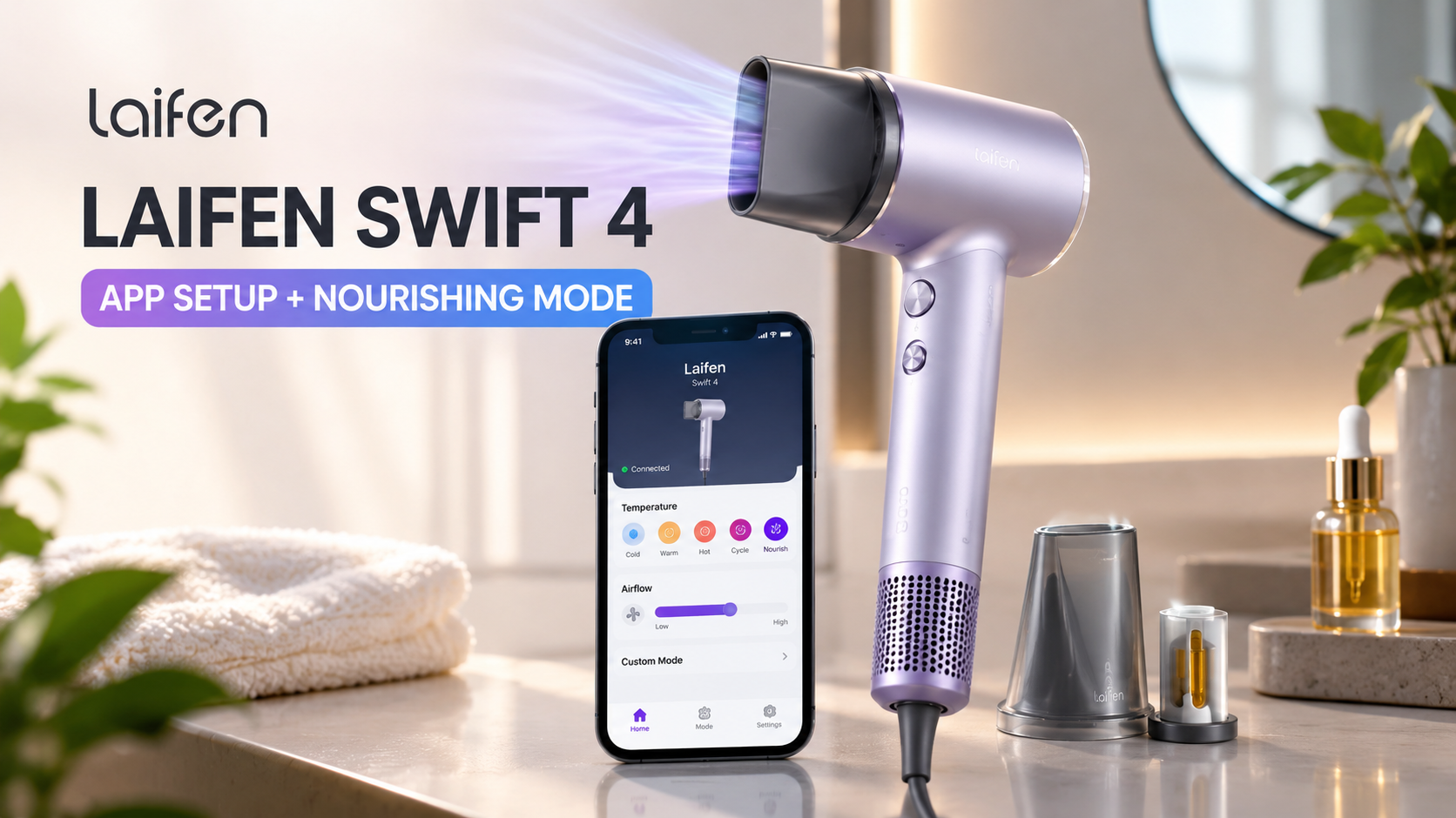 Laifen Swift 4 Beauty Tech Advertisement