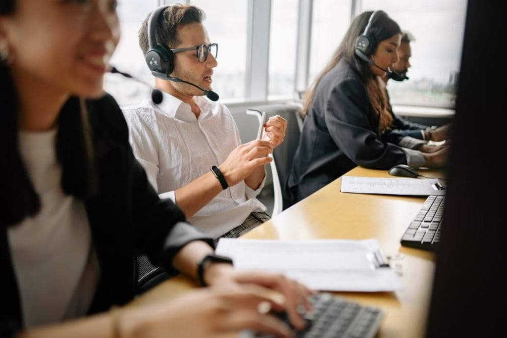 AI handles routine support requests while complex issues still need human intervention.
