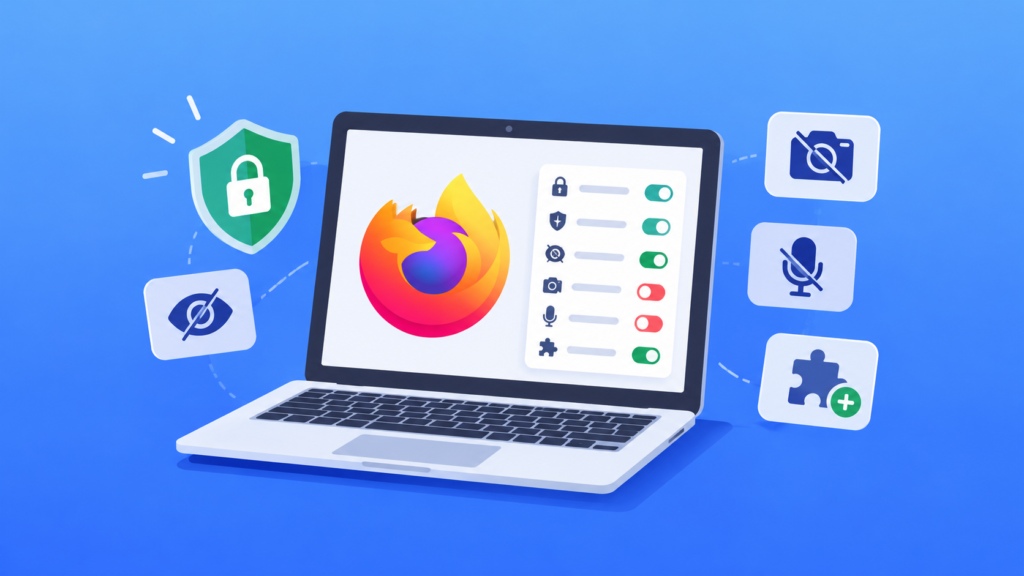Firefox Privacy and Security Dashboard